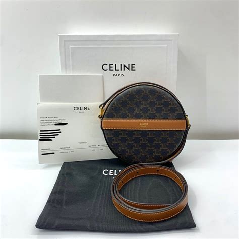 celine 書包|Celine round bag.